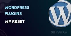 Download WP Reset Pro WordPress Plugin GPL