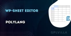 Download WP Sheet Editor - Polylang GPL WordPress Plugin