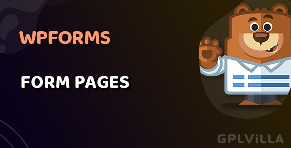 Download WPForms Form Pages Addon WordPress Plugin GPL