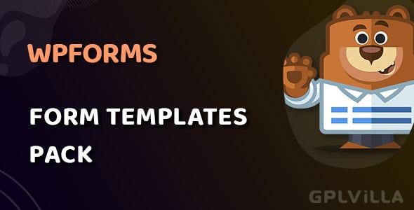 Download WPForms Form Templates Pack Addon WordPress Plugin GPL