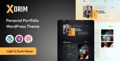 Download Xorim – Personal Portfolio & Resume WordPress Theme GPL WordPress Plugin