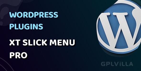 Download XT Slick Menu Pro WordPress Plugin GPL