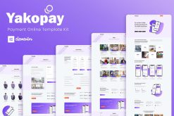 Yakopay - Online Payment App Elementor Template Kit