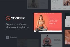 Yogger - Meditation and Yoga Elementor Template Kit