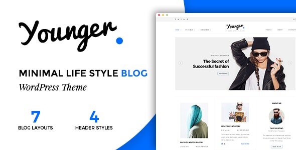 Download Younger Blogger - Personal Blog Theme
