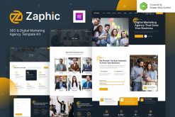 Zaphic - SEO & Digital Marketing Agency Elementor Template Kit