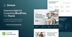 Download Zensure - Insurance Agent Gutenverse FSE WP Theme GPL WordPress Plugin